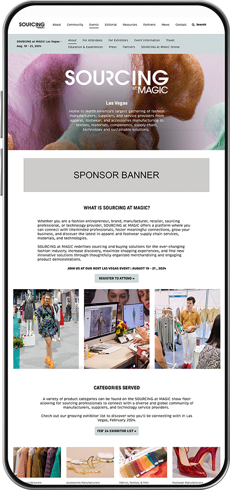 On-site & Digital Sponsorships 