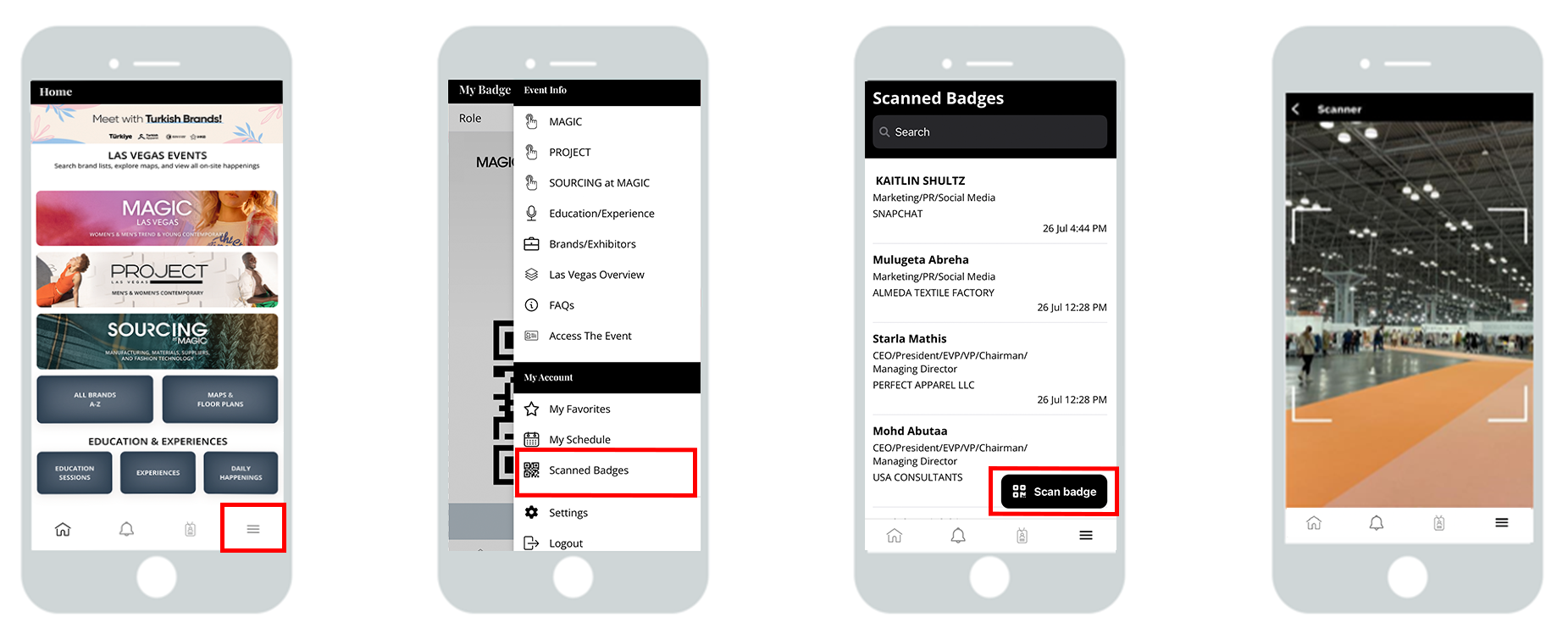 Log in to the Mobile App to Access Your Lead Retrieval Tool